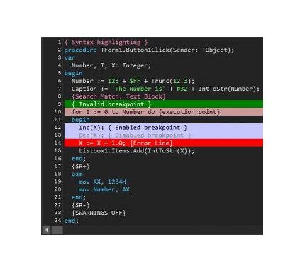 pascal-Delphi IDE Theme Editor：为Delphi开发者定制的主题编辑器